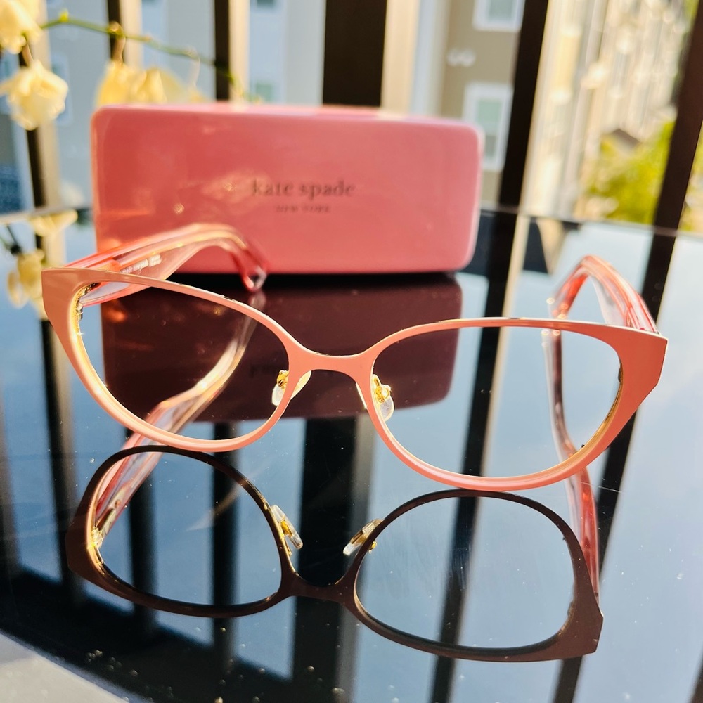 Kate Spade Blush Pink Eyewear Case